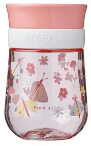Светлорозова тританова детска чаша 300 ml Flowers &amp; butterflies – Mepal