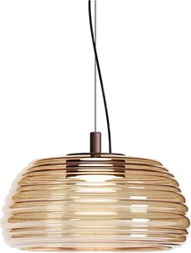 Redo 01-4542 - Висящ LED полилей на кабел ONDULA с възможност за димиране, LED/16W/230V, бежов/димчат