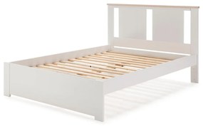 Бяло двойно легло с решетка 140x190 cm Enara - Marckeric