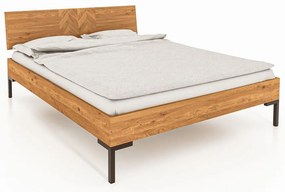 Дъбово двойно легло 160x200 cm Abies 2 - The Beds