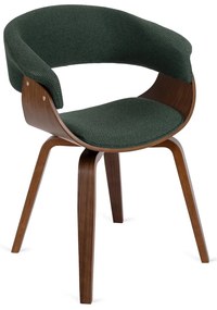 Тапициран фотьойл GARY2 - различни цветови решения орех - бежов