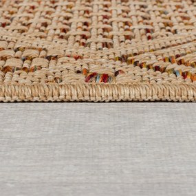 Външен килим в естествен цвят 160x230 cm Nora Diamond – Flair Rugs