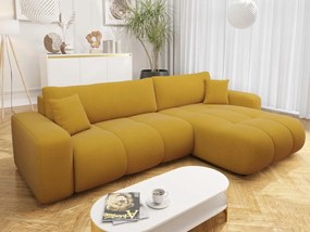Ъглов диван Furyn L Maxi-Горчица