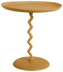 Метална кръгла странична масичка ø 40 cm Zig Zag – Leitmotiv