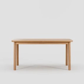 РОДЭРИЦ Естествен дъб 160x90 cm (+1 ВЛОЖКА 50 cm) - ДЪРВЕНА МАСА В СТИЛ БОХО/СКАНДИНАВСКИ РАЗТЕГАТЕЛНА ДО 210 CM!