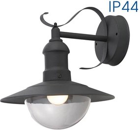 Градински аплик RIVIERA, сив, 1xE27