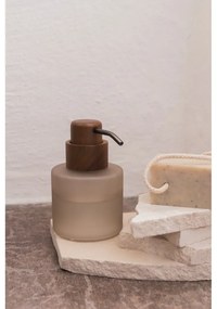 Бежов стъклен диспенсер за сапун 310 ml Modest – Mette Ditmer Denmark