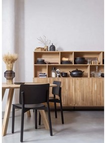 Дъбова маса за хранене 130x130 cm Tablo - WOOOD