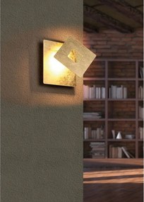 LED стенна лампа в златист цвят Leano - Trio