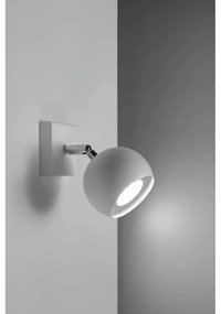 Бяла стенна лампа Ollo - Nice Lamps