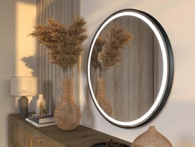 LED огледало в рамка за баня C4