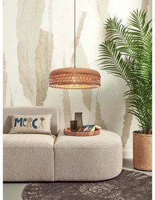 Висяща лампа с бамбуков абажур в естествен цвят ø 60 cm Ubud - Good&amp;Mojo