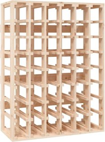 822531 vidaXL Поставка за вино 70x33x94 см масивна чамова дървесина