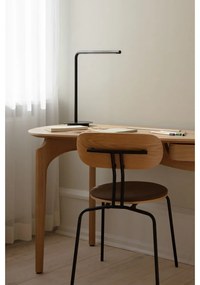 Черна метална LED затъмняваща се настолна лампа (височина 46 cm) Omni Table – UMAGE