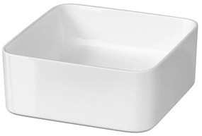 Cersanit K114-007-ECO - Мивка за плот CREA 35x35 см керамика/гланцово бяло