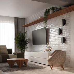 Черна стенна лампа Junker - Sollux