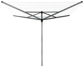 Външен простор Brabantia TopSpinner 1003461, 50 м, Метален шиш за вкопаване, Резистентен на корозия, Инокс