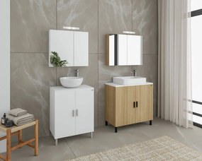 Комплект за баня Drop Roma 70 II-Светъл естествен цвят