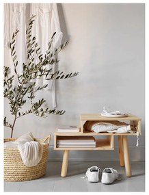 Масичка за кафе от борова дървесина в естествен цвят Hako - Karup Design