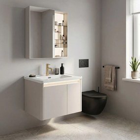 Комплект мебели за баня с мивка Sora DE07-60 Beige 60CM