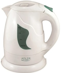 Електрическа Кана за Вода и Чай Adler AD 08w Бял 850 W 1 L