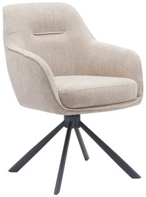 Кремави тапицирани трапезни столове в комплект 2 бр. Avola – Unique Furniture