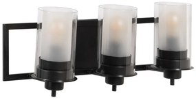 Черно-бяла стенна лампа – Ixia