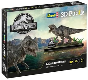 Пъзел, Revell, Джурасик свят Гиганотозавър 3D, 60 части