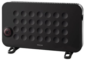 Sencor - Електрически конвекторен нагревател 750/1250/2000W/230V термостат IP24 черен