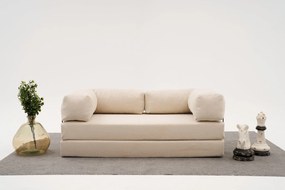 Троен диван Comfort, цвят Кремав