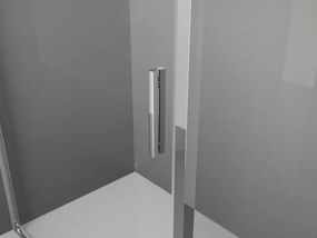 Mexen Exo-BR душ кабина с отваряеми врати 90 x 90 см, прозрачна, хром