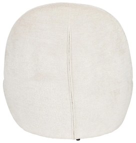 Кремаво кресло Nash – White Label