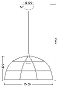 Полилей Olter-Диаметър 40 См