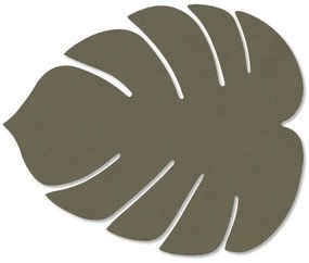 Подложка за хранене от еко кожа 22x26 cm Monstera Leaf Nupo – LIND DNA