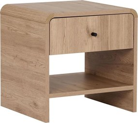 Нощно шкафче KABIN 45x40 см, дъб