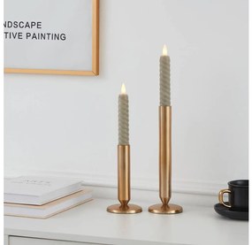 Eglo 422225 - Комплект 2x LED свещ ANDRAFIABE LED/1xAAA 15 см бежова
