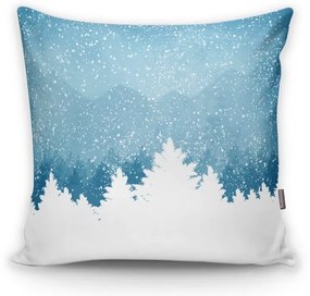 Комплект от 4 коледни калъфки за възглавници и покривка за маса Winter Wonderland - Minimalist Cushion Covers
