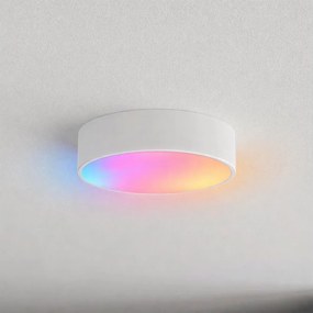 Brilagi - LED RGBW димируемо таванно осветително тяло CLARE 2xE27/9W/230V Wi-Fi бяло