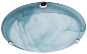 Redo 05-390 - Таванно осветително тяло VIRGINIA 1xE27/42W/230V пр. 30 см тюркоазено