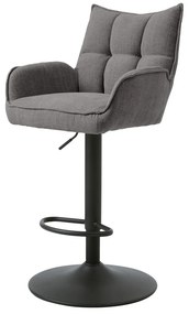 Сиви бар столове в комплект от с регулируема височина 2 бр. Marilla – Unique Furniture