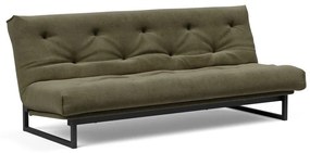 Зелен сгъваем диван от рипсено кадифе 200 cm Fraction – Innovation