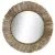 Стенно огледало DKD Home Decor Кристал Естествен Юта (52 x 3 x 52 cm)