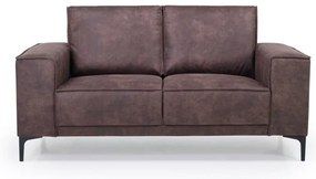 Кафяв диван от изкуствена кожа 164 cm Copenhagen - Scandic
