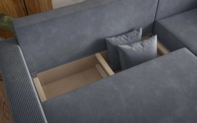 Разтегателен ъглов диван Финикс