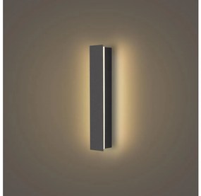 Brilagi - LED външно стенно осветително тяло LINEAR LED/8W/230V 3000K IP65 антрацит