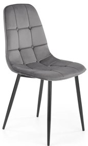 Трапезен стол KINDREL, 1 бр., сив