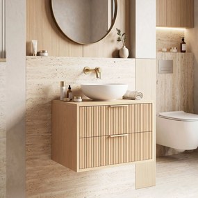 Шкаф за мивка Rea Mono 60cm Beige