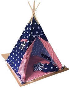 Детски театър Baby Adventure Teepee Gray Star