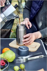 Термочаша от неръждаема стомана в сребрист цвят 340 ml – Black + Blum