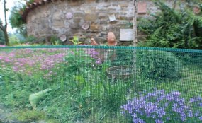 Nortene - Пластмасова ограда Minisquare 1 х 5 метра - антрацит